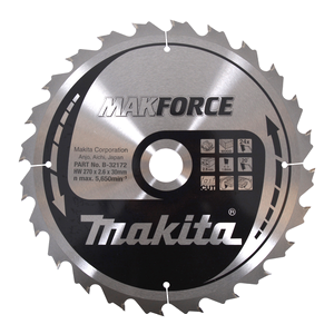 B-32172 - Δίσκος Makforce T.C.T, 270 x 30 mm, 24 T