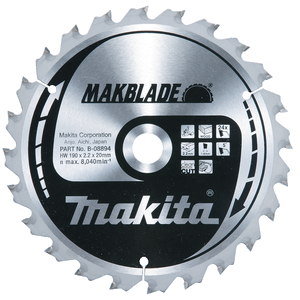 B-32770 - Δίσκος Makblade T.C.T, 260 x 30 mm, 40 T